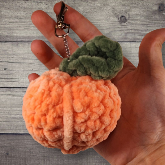 Handmade Crocheted Fruits & Vegetable Keychains