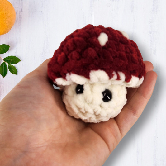 Handmade Crocheted Mushy Pop